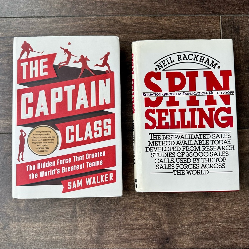 The Captain Class & SPIN Selling - Business Development Book Bundle